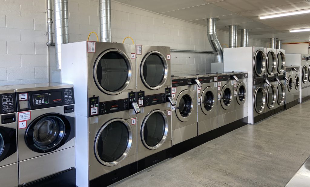 Rotorua Laundromat washers and dryers