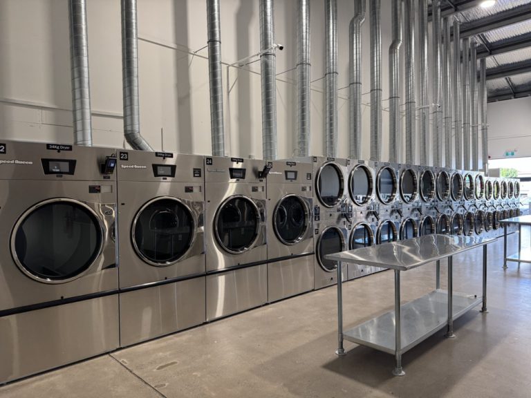 Commercial grade dryers at our 24 hour Hamilton laundromat